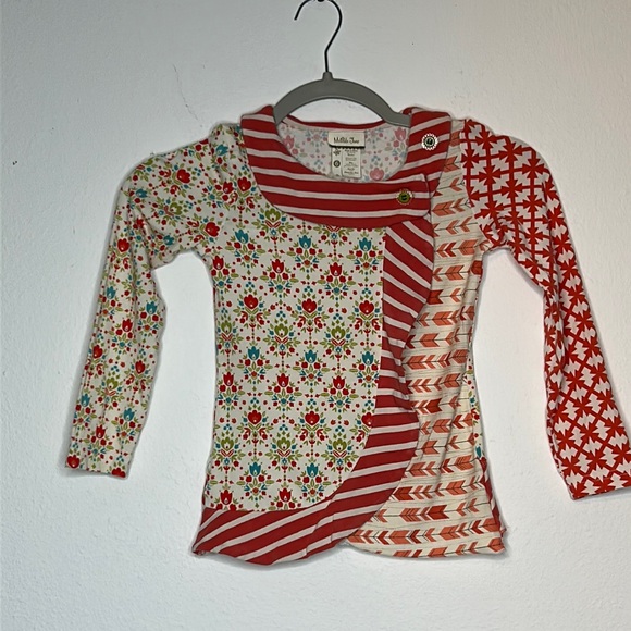 Matilda Jane Long Sleeve Girls Top Size 6 - Picture 1 of 3